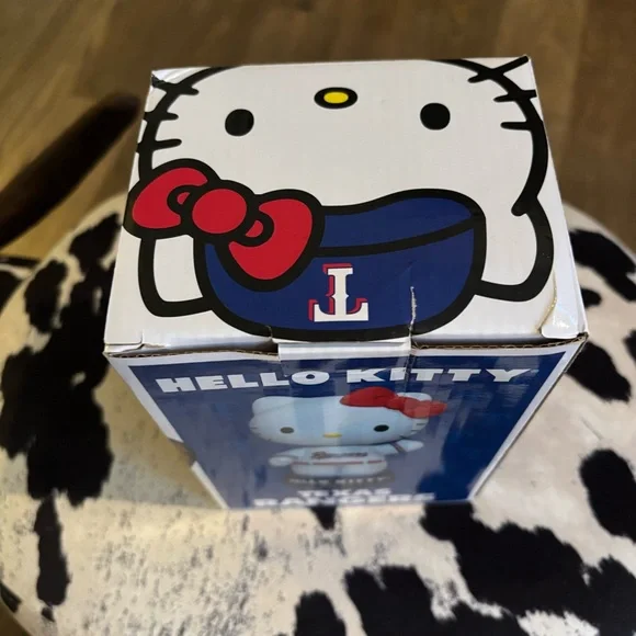 Hello Kitty Texas Rangers Baseball Collectible Bobblehead Sanrio - Picture 9 of 11
